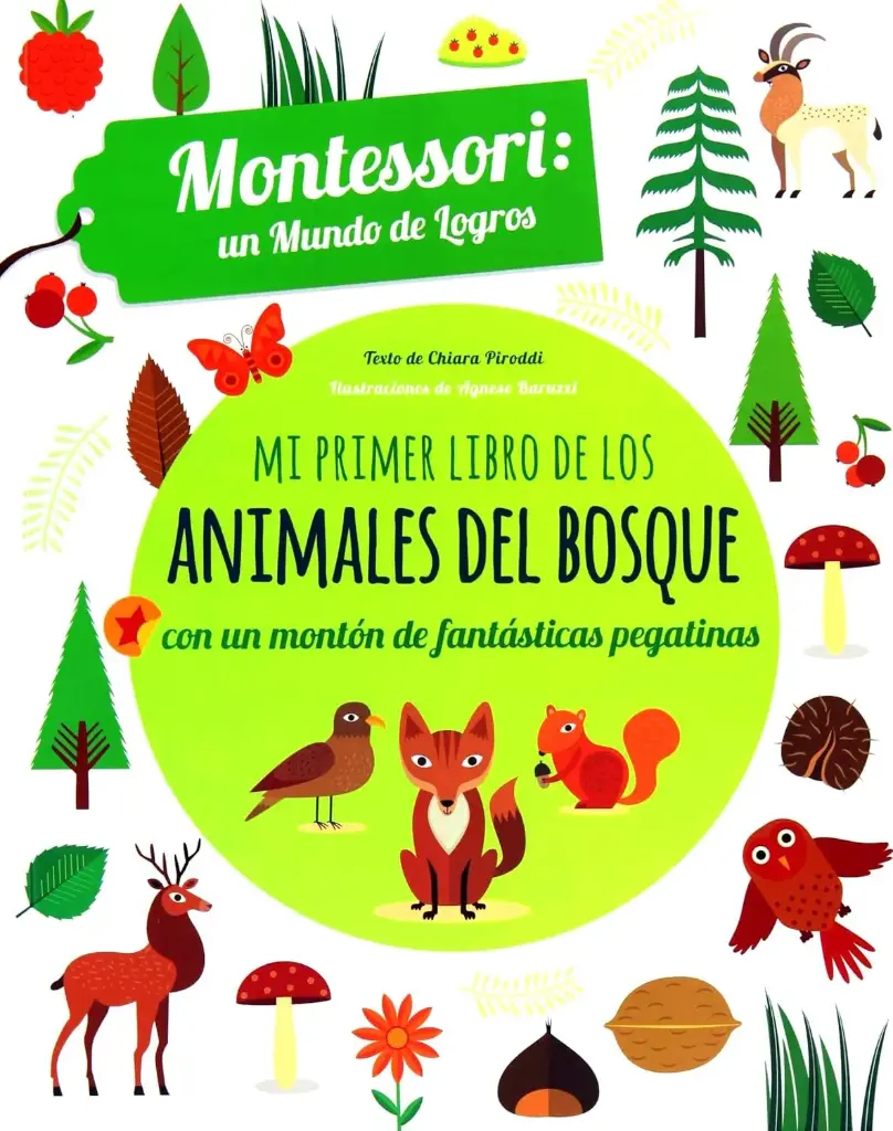 MI PRIMER LIBRO DE LOS ANIMALES DEL BOSQUE(VVKIDS)