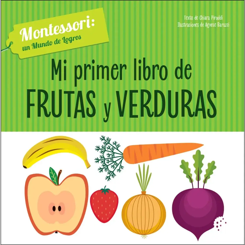 MI PRIMER LIBRO DE FRUTAS Y VERDURAS (VVKIDS)