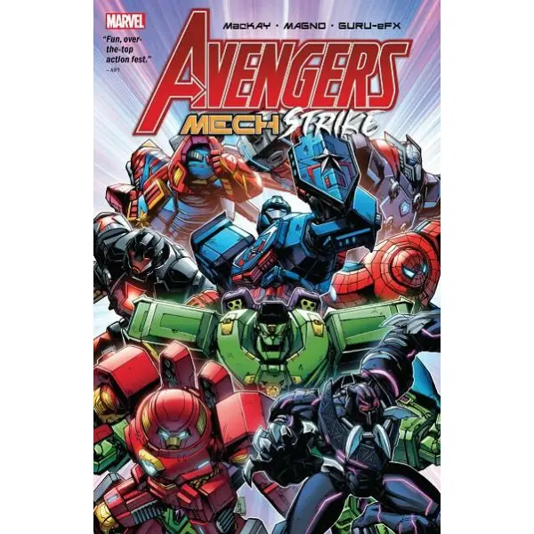 MARVEL ACTION. LOS VENGADORES. EQUIPO MECHA