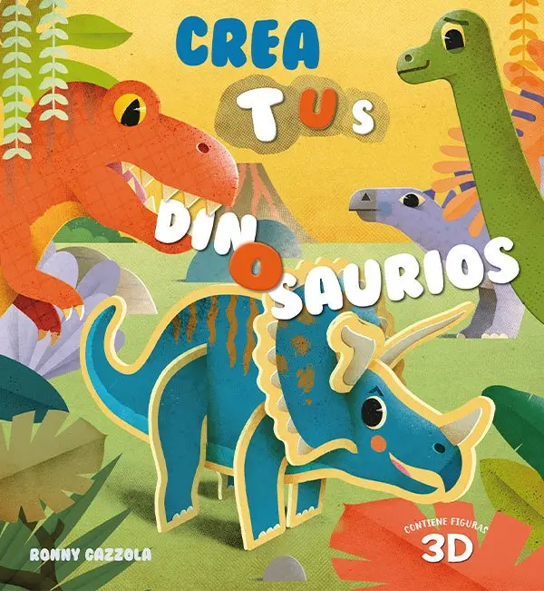 CREA TUS DINOSAURIOS (VVKIDS)