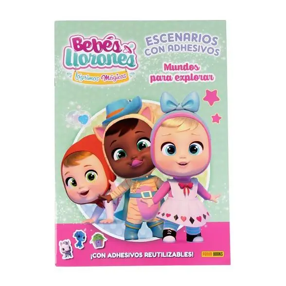 BEBES LLORONES. ESCENARIOS CON ADHESIVOS, MUNDOS PARA EXPLORAR