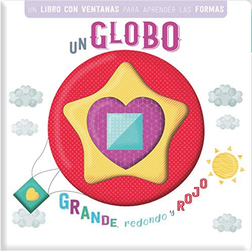 UN GLOBO GRANDE REDONDO Y ROJO