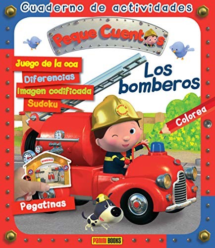 CUADERNO DE ACTIVIDADES. PEQUE CUENTOS LOS BOMBEROS