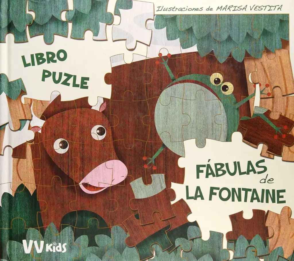 LAS FABULAS DE LA FONTAINE PUZLE (VVKIDS)