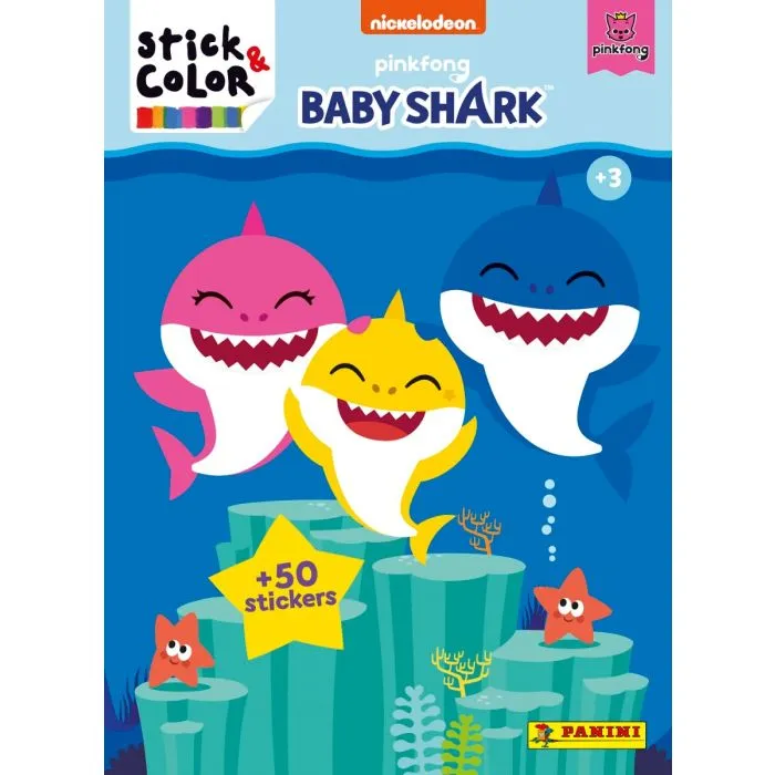 BABY SHARK. STICK & COLOR N.83