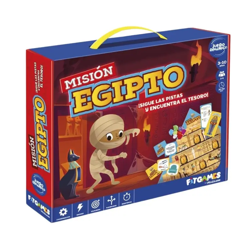MISION EGIPTO ¡SIGUE LAS PISTAS Y ENCUENTRA EL TESORO!