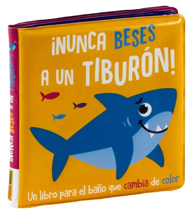 NUNCA BESES UN TIBURÓN LIBRO DE BAÑO ESPECIAL