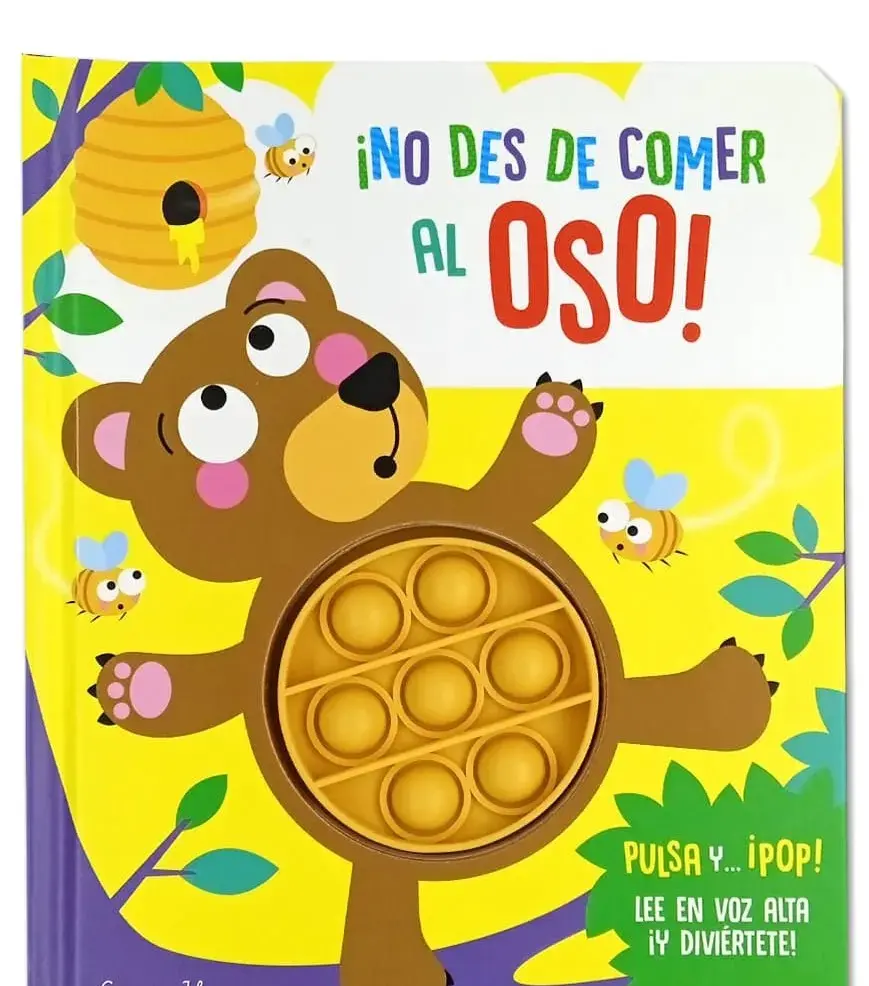 NO DES DE COMER AL OSO PLUSH POP BUBBLE