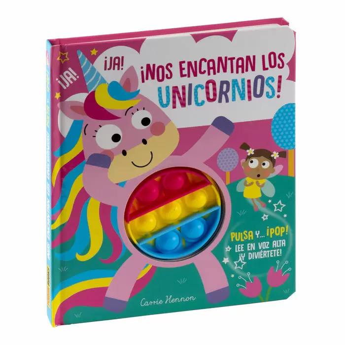 NOS ENCANTAN LOS UNICORNIOS PLUSH POP BUBBLE