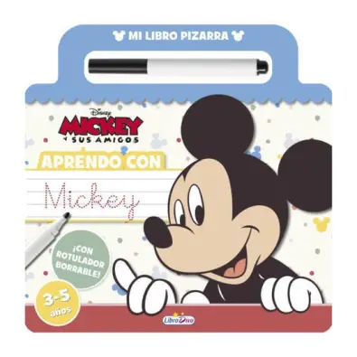 LIBRO PIZARRA MICKEY Y SUS AMIGOS