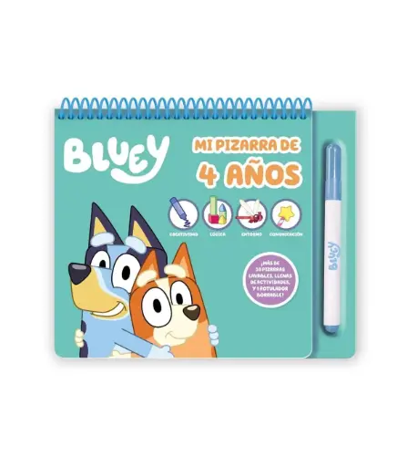 BLUEY - MI PIZARRA DE 4 AÑOS