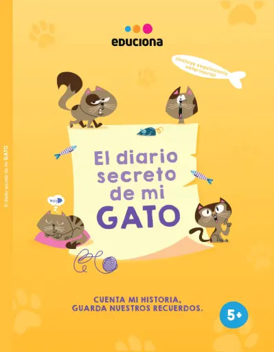 DIARIO SECRETO DE TU GATO - EDUCIONA 